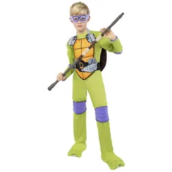 Metamorph Teenage Mutant Ninja Turtles – Donatello Kostüm für Kinder (140, 146)