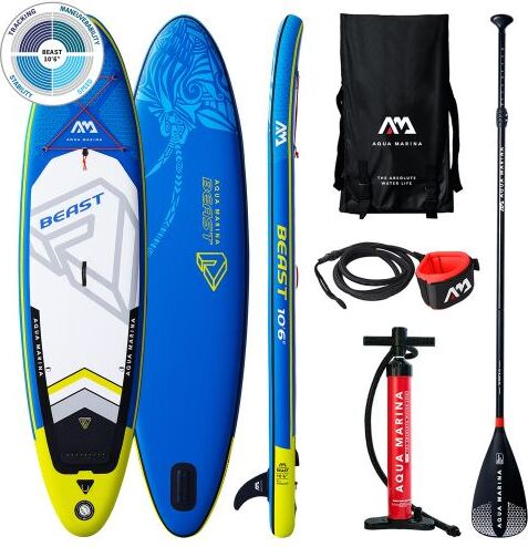 Aqua Marina BEAST i SUP 10'6 320 aufblasbares Stand Up Paddle Board Allround Set