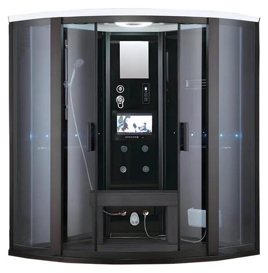Massageduschkabine Luxus-Duschkabine Multifunktionsdusche 150x150 cm