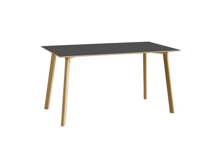 HAY CPH210 Deux 2.0 Tisch 75x140 cm Stone grey-lackierte Eiche
