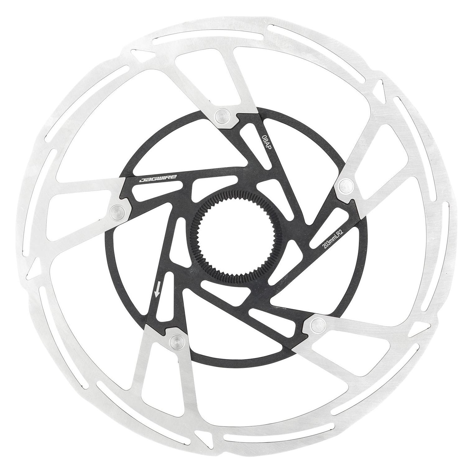 Jagwire DCR074 Pro LR2 Disc Brake Rotor, Centerlock, 220mm (220 mm) (JA8251)