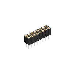 Fischer Elektronik Buchsenleiste (Präzision) Anzahl Reihen: 2 10027694 10 St.