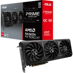 ASUS PRIME Radeon RX 9060XT OC PRIME-RX9060XT-O16G 16GB DDR6 Grafikkarte, HDMI/DP