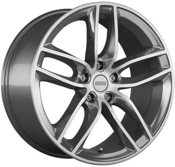 BBS Sx Brillant Silver 7.5x17 ET 37 5/120 Alufelge Silber