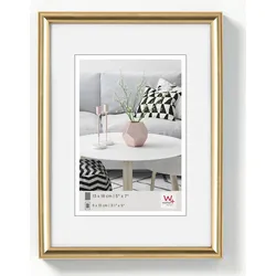 Walther Kunststoff-Bilderrahmen Galeria  Gold / 13 x 18