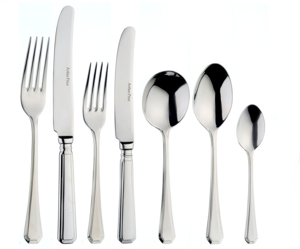 Arthur Price, Grecian - 44 Piece Cutlery Set, Service for 6 Silver 44