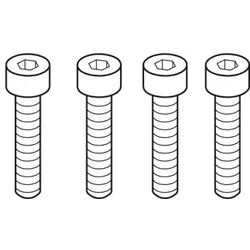 Ideal Standard Zylinderschraube, M4X20, A962268NU