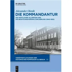 Die Kommandantur, Fachbücher von Alexander Olenik, Historische Kommission, Landesarchiv Berlin
