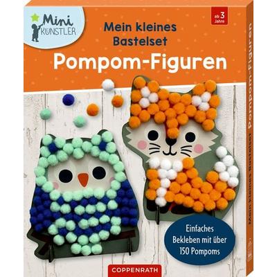 Mein kleines Bastelset: Pompom-Figuren
