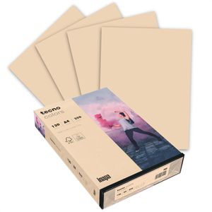 Inapa Kopierpapier tecno colors, 2100011350, A4, 120g/qm, lachs, 250 Blatt