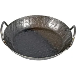 Turk Bratschmiedeeisern extra hoch, Pfanne + Kochtopf, Schwarz