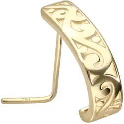 14/18 Karat Gold Nasenstecker ORIENTLALISCHES DESIGN