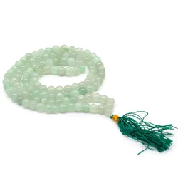 108 Bead Mala - Green Aventurine