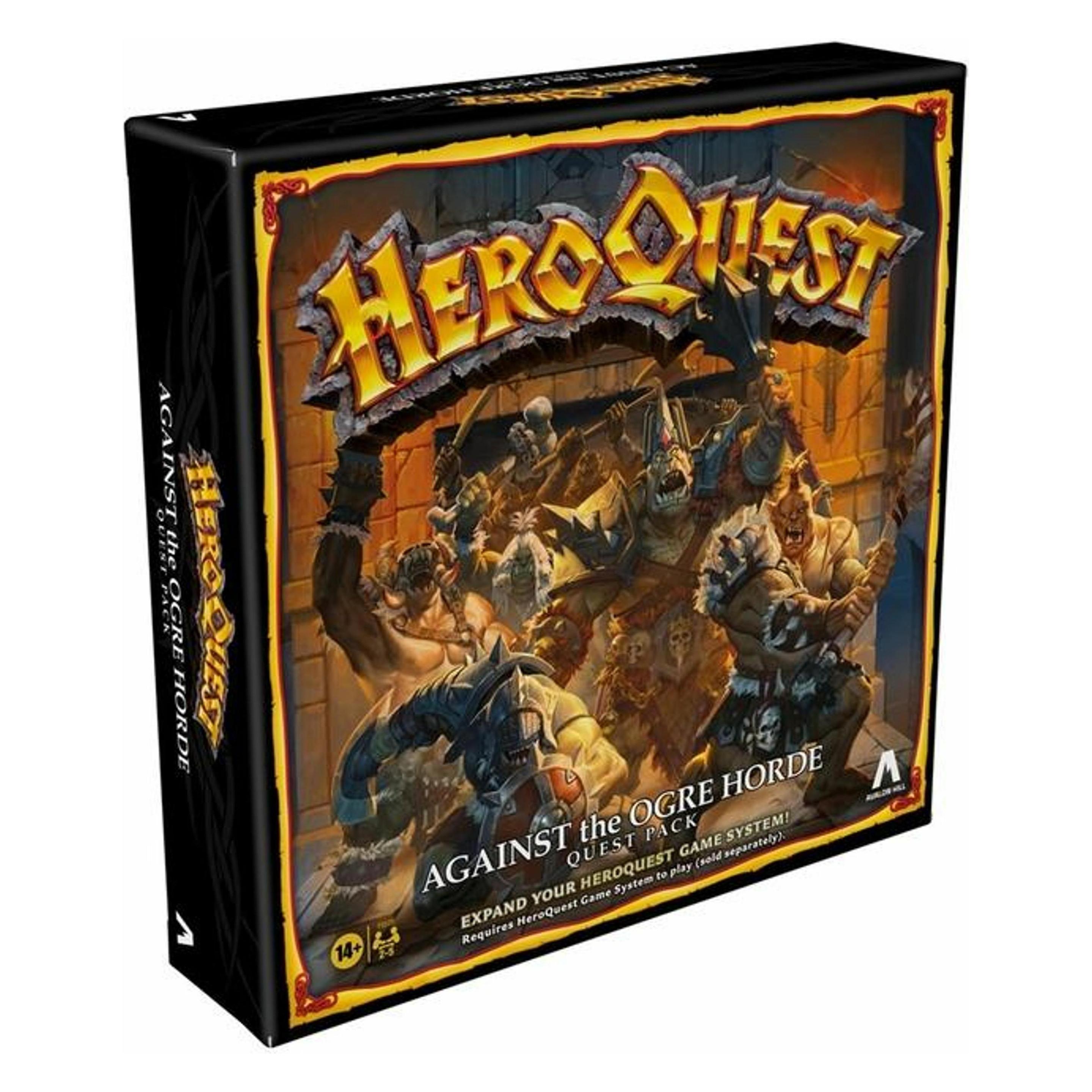 Hasbro HeroQuest Brettspiel-Erweiterung Against the Orge Horde Abenteuerpack *Englische Version* (Englisch, 2 - 5 Spieler) (B0C4448NNM)