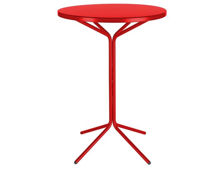 Bistro-Stehtisch Pix von Schaffner / Farbe: Rot / DxH: 80 x 110 cm