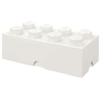 LEGO Storage Brick 8 weiß, Aufbewahrungsbox