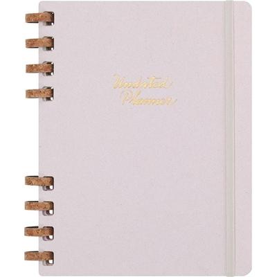 Moleskine Undatierter Life Kalender Mit Spiralbindung, Xl, Wochen-Monatskalender, Fester Einband, Crush Grape