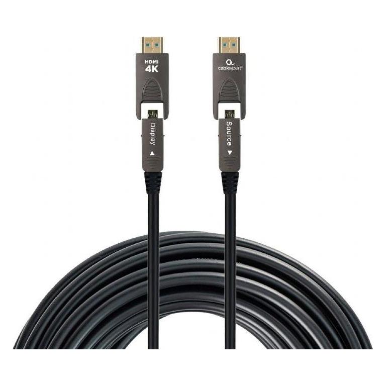 Cablexpert GEMBIRD Aktywny kabel optyczny AOC High Speed HDMI D-A z Ethernetem AOC Armored Series 10m (10 m) (CCAP-HDMIDD-AOC-10M)