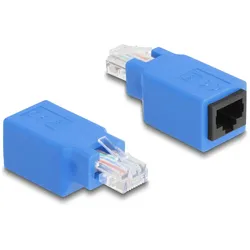DELOCK RJ45 Rollover Adapter Stecker zu Buchse