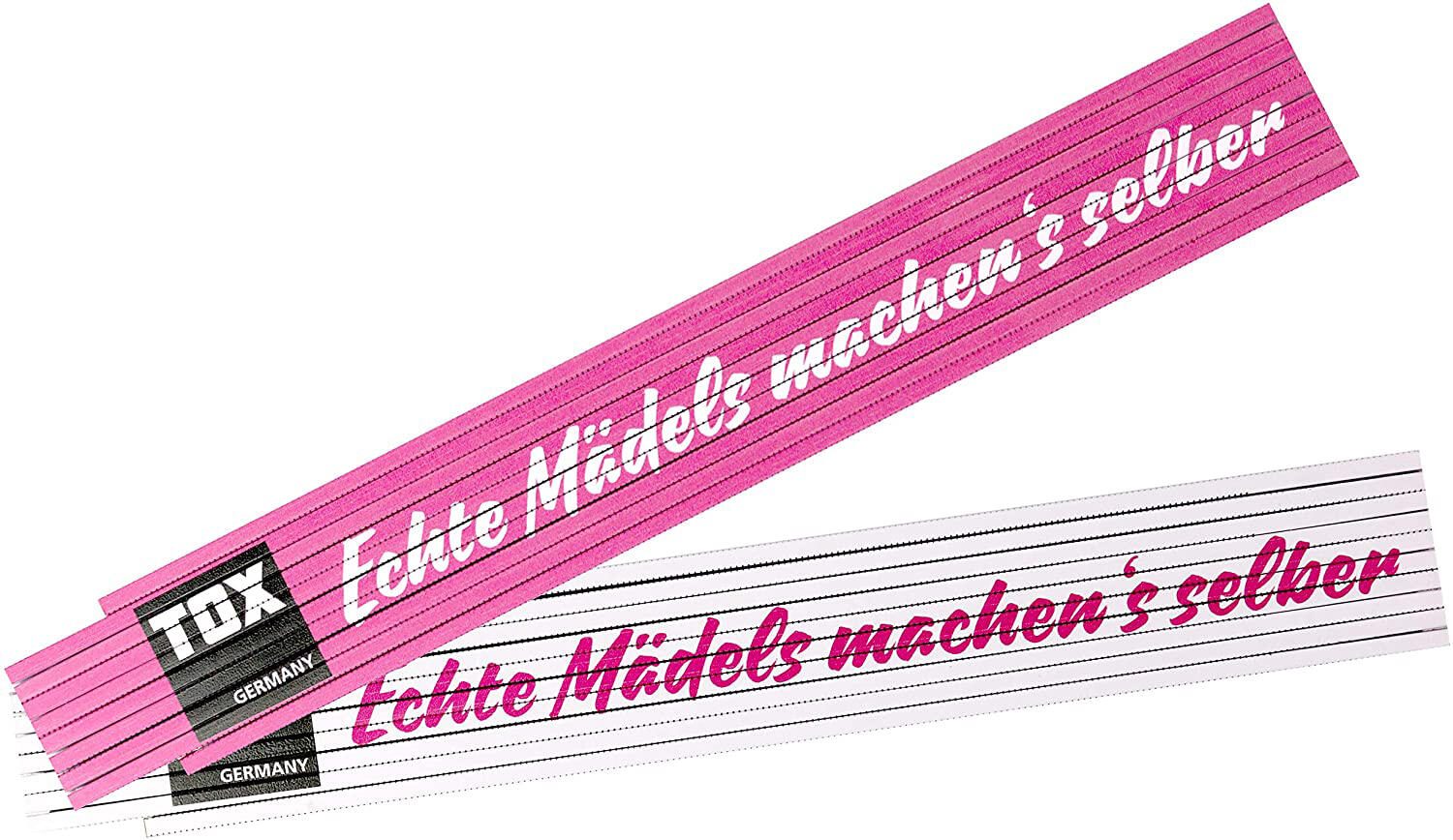 TOX Meterstab "Echte Mädels machen's selber" Holz 09969002/T