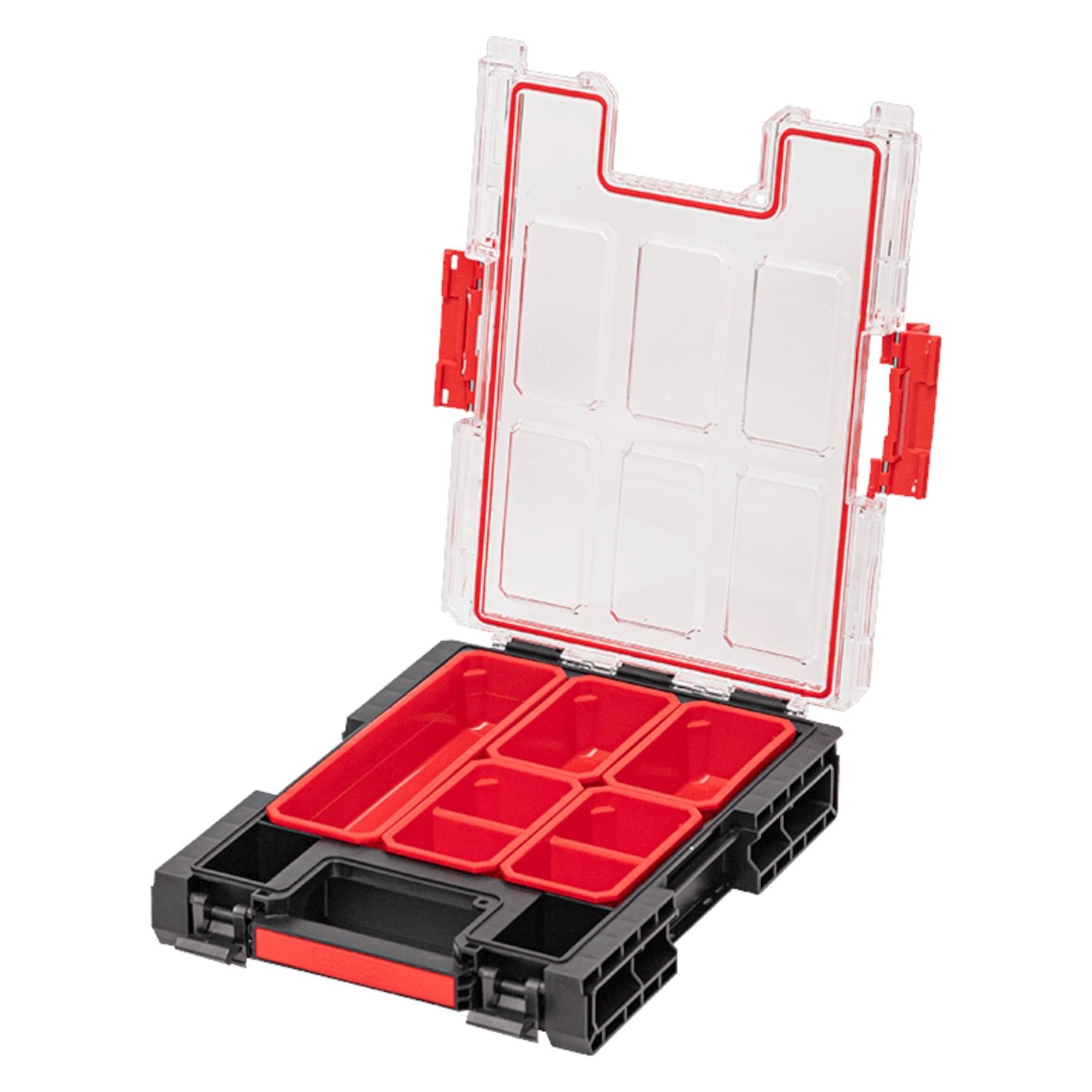 Tool Brothers Toolbrothers RHINO XXL Organizer ECO Höhe M Boxen 365 x 265 x 77 mm 2,5 l IP 66 mit 5 Inlays (41453698)