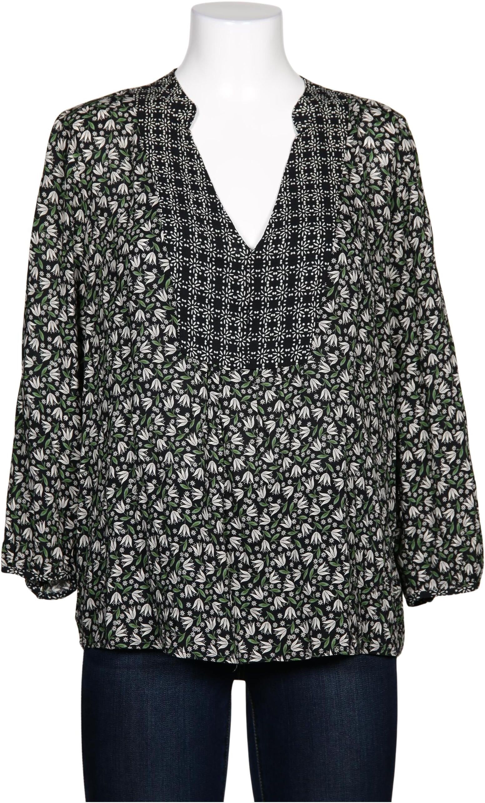 Velvet by Graham & Spencer Damen Bluse, Mehrfarbig, Gr. L, Viskose - Second Hand
