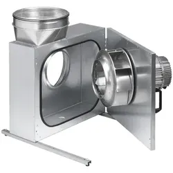 Helios Radial-Ventilator MBW EC 355 Megabox ? 3050 m3/h ? DN 355 ? 0,33 kW ? 230...