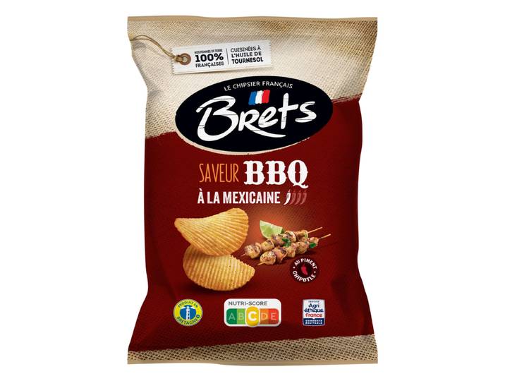BRETS chips barbecue mexicain 125g