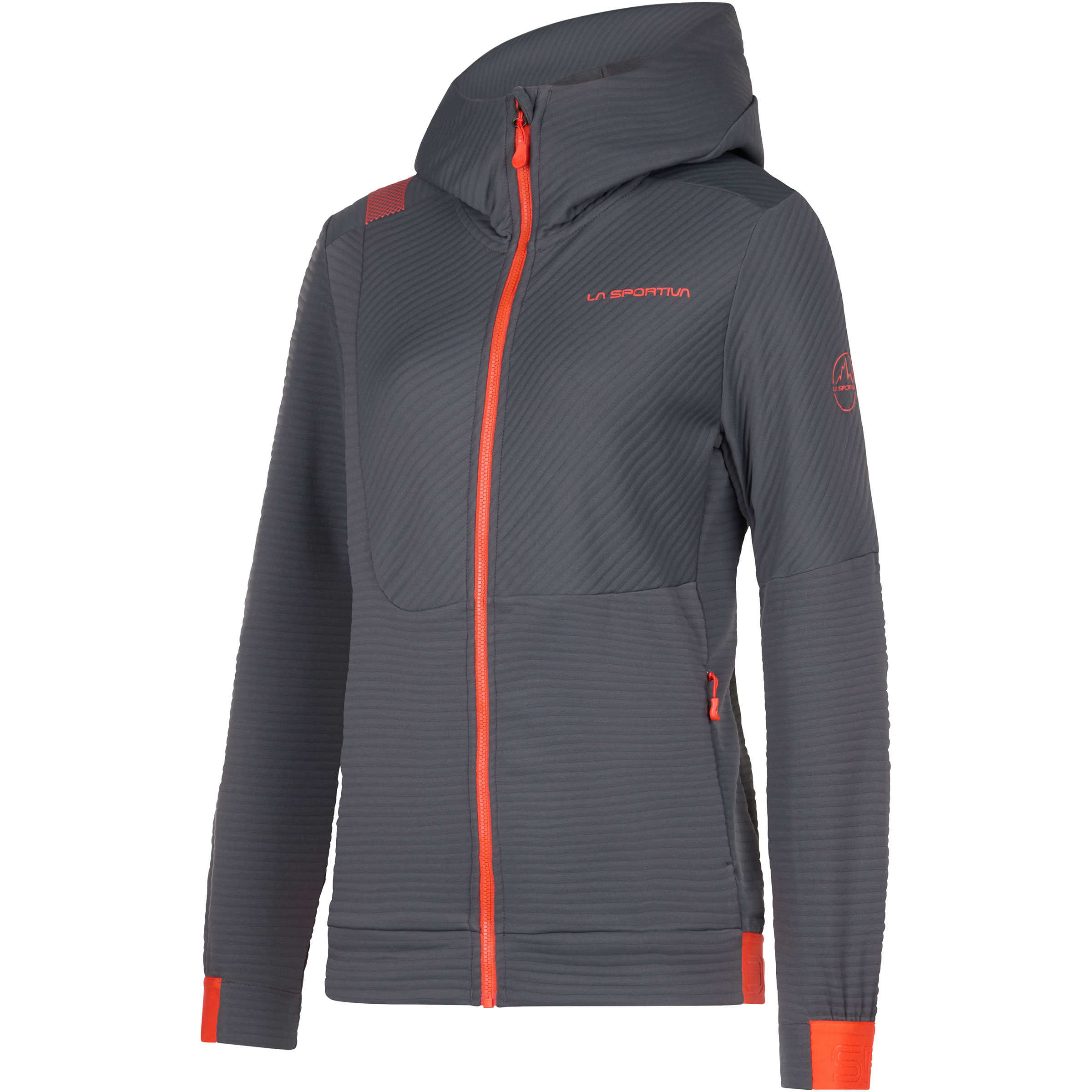 La Sportiva Mood Damen Fleecejacke grau Größe S Trekking Geruchsneutralisierend