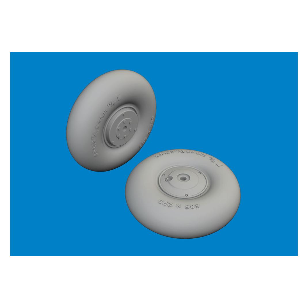 Eduard Ki-115 wheels for (6481116)