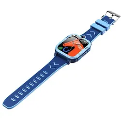 Blackview Z20 (Montre Connectée pour enfant - 1.83" - Support Sim 4G - Appels Vidéo 4G) Bleu (42 mm, 4G), Smartwatch