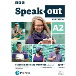 Speakout 3ed A2 Student's Book and Workbook with eBook and Online Practice Split 1, Schulbücher von Pearson Education