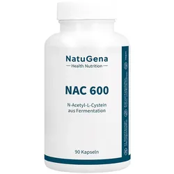 NAC 600 N-Acetyl-L-Cystein aus Fermentation Kaps. 90 St