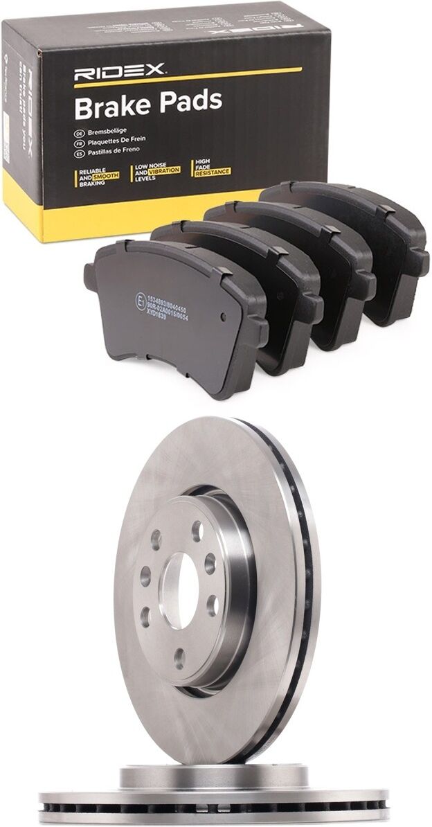 RIDEX 3405B1922 Brake discs and pads set