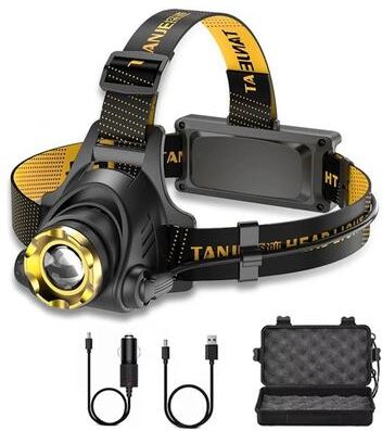 Uplift Picks Super Bright LED Headlamp USB Rechargeable Waterproof Outdoor Headlight Super Bright LED Headlamp USB Rechargeable Waterproof Outdoor Headlight