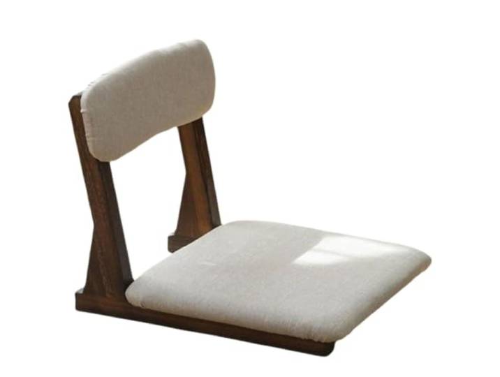 Tatami Stuhl, Beinloser Stuhl Holz Faules Sofa,Starke TragfäHigkeit Japanischer Tatami-Stuhl,RüCkenstüTze Tatami-Stuhl，Holzfußstuhl for Erkerfenster,Teestube,Gaming