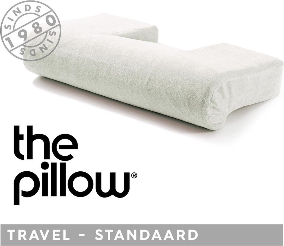 The Pillow Travel Standaard - Orthopedisch Hoofdkussen van Schuim voor volwassenen