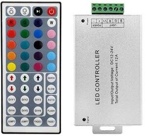 United Smart RF LED Strip Dimmer Controller With Timer Remote For Single Color Lights jhx 044