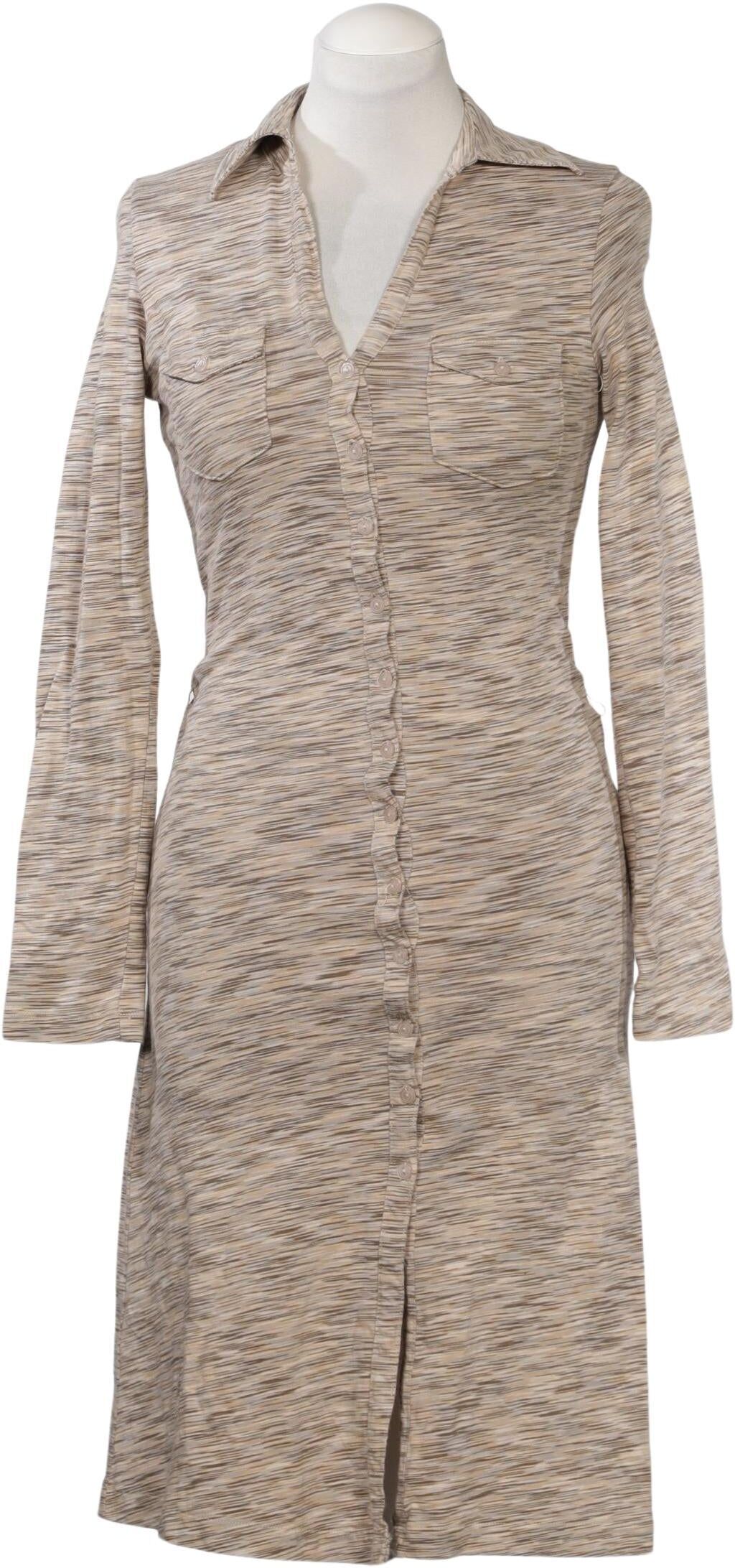 Jackpot Damen Kleid, Beige, Gr. S, Baumwolle - Second Hand