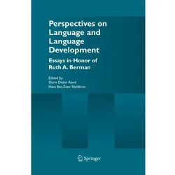 Perspectives on Language and Language Development, Fachbücher