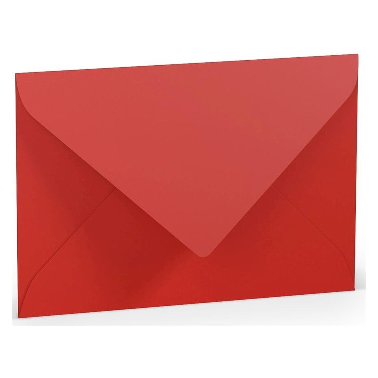 Magni 220720526 - Coloretti Briefumschläge, 80 g/m², DIN B6, klatschmohn, 5 Stück (B6, 5x) (220720526)