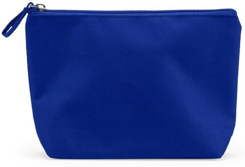 Nécessaire publicitaire en polyester 600D avec zip Yubarta Bleu Royal TAILLE UNIQUE ADULTE