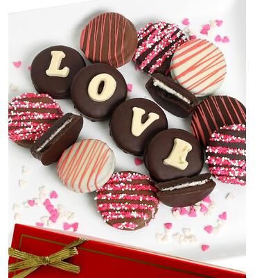 From You Flowers LOVE Chocolate Covered OREO Cookies (12 count)