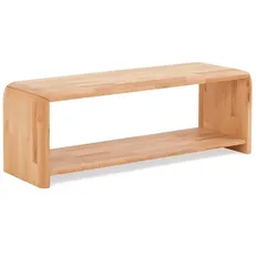 Massivholzbank für Bett Kernbuche Massivholz