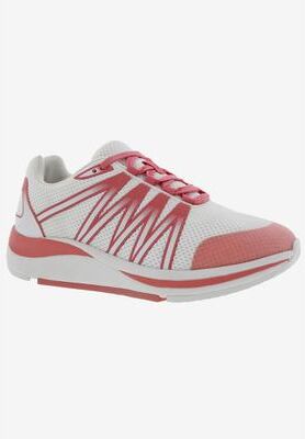 Women's Balance Sneaker by Drew in White Coral Combo (Size 6 1/2 M)