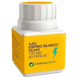 BotánicaPharma Weißdorn + Olive-Knoblauch 60 Perlen