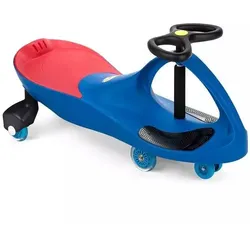 BoboCar mit Gummireifen – blau-rot