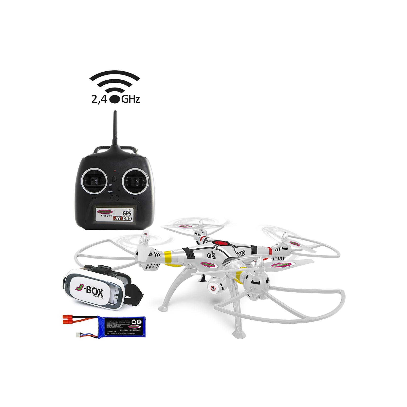 JAMARA Payload GPS VR Drone Altitude HD FPV Wifi Coming Home