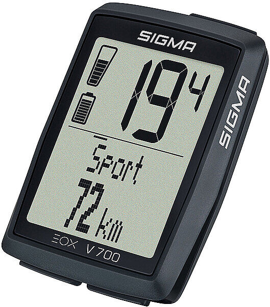 Sigma E-Bike Computer EOX VIEW 700 Standard schwarz B