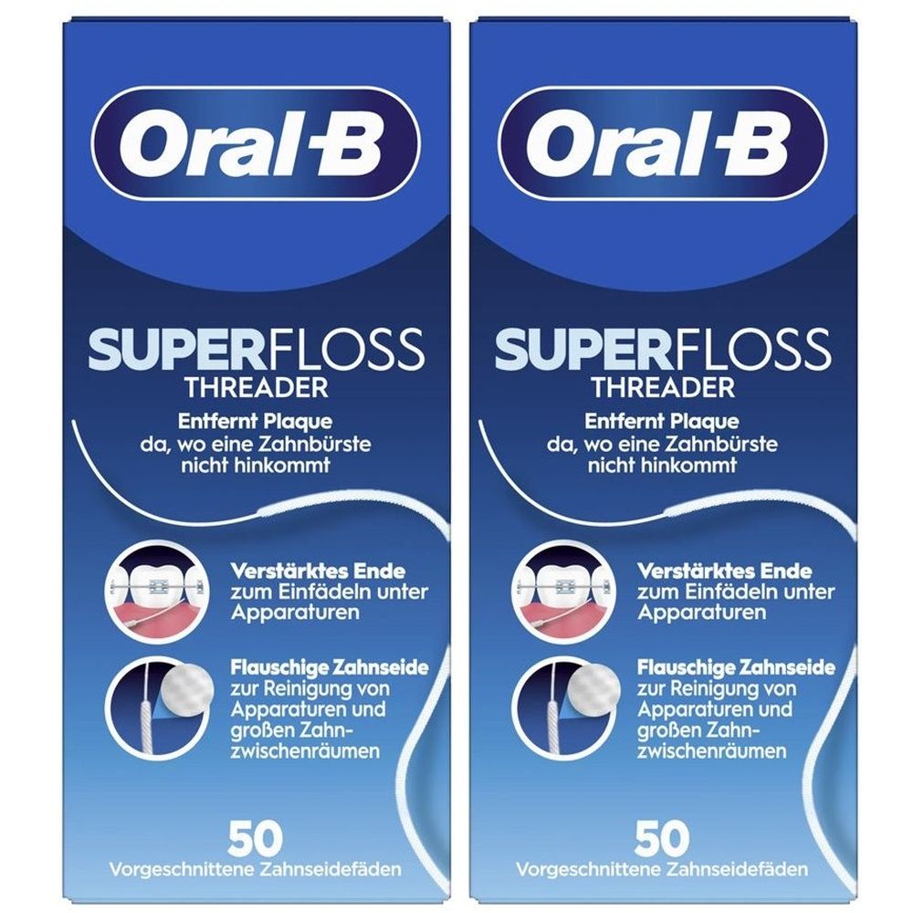 OB Superfloss Threader x2 2x50 St